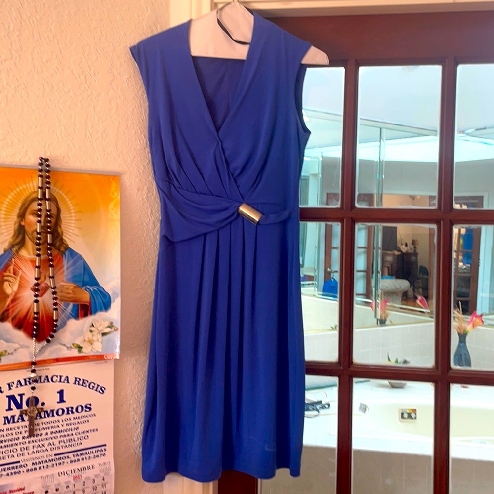 Blue dress